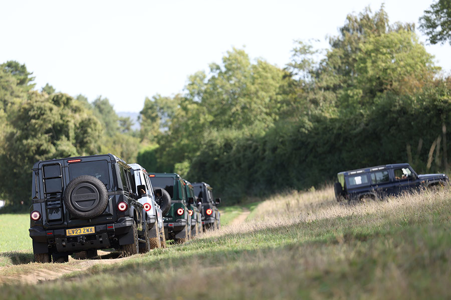 Line of Grenadiers at The Wright Event Experience Day